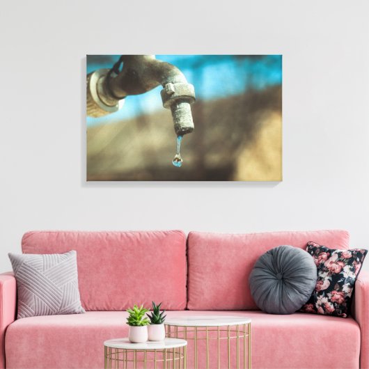 Toile Goutte d'eau (Insitu(Salon))