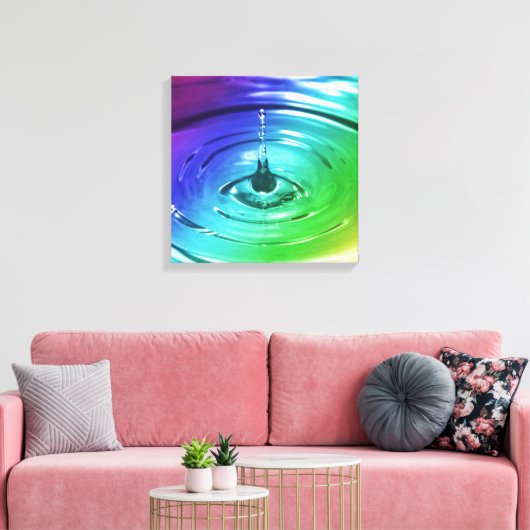 Toile Goutte d'eau (Insitu(Salon))