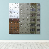 Toile Gouttes de pluie (Insitu (Plancher de Bois))