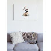 Toile Grâce du Pélican