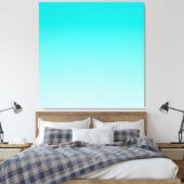 Toile gradient aqueux turquoise (Insitu(Chambre))