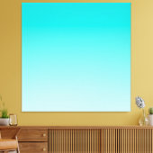 Toile gradient aqueux turquoise (Insitu(Salon))