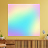 Toile Gradient arc-en-ciel magnifique (Insitu(Salon))