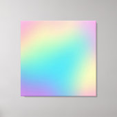 Toile Gradient arc-en-ciel magnifique (Recto)