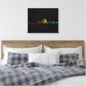 Toile Gradient Skyline de Toronto (Insitu(Chambre))
