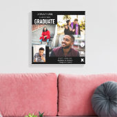 Toile Graduate Classe de photo Collage 2 (Insitu(Salon))