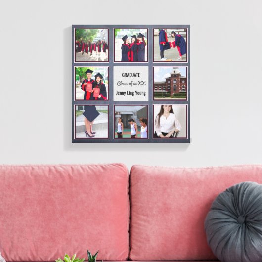 Toile GRADUM keepsAJOUTER DES PHOTOS Mur Art Tableau noi (Insitu(Salon))