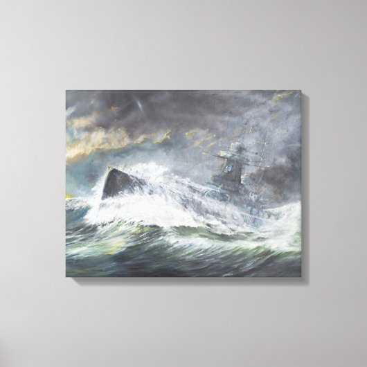 Toile Graf Spee entre dans l'Océan Indien le 3 novembre (Recto)