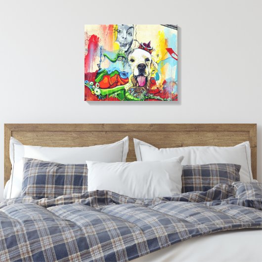 Toile Graffiti (Insitu(Chambre))