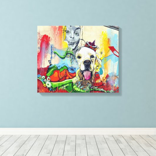 Toile Graffiti (Insitu (Plancher de Bois))