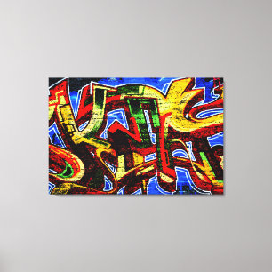 Toile Graffiti 17 36x24 (90x60cm) waccn
