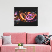 Toile Graffiti Abstrait (Insitu(Salon))