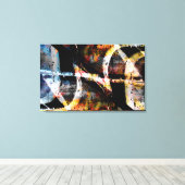 Toile graffiti Abstrait (Insitu (Plancher de Bois))