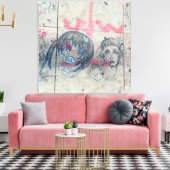 Toile Graffiti de Chicago (Insitu(Salon))