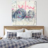 Toile Graffiti de Chicago (Insitu(Chambre))