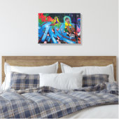 Toile Graffiti de Philly Ouest (Insitu(Chambre))