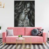 Toile Graffiti de pop art (Insitu(Salon))