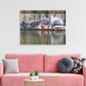 Toile Graffiti d'Imaginaire bizarre (Insitu(Salon))