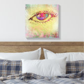 Toile Graffiti Eye (Insitu(Chambre))