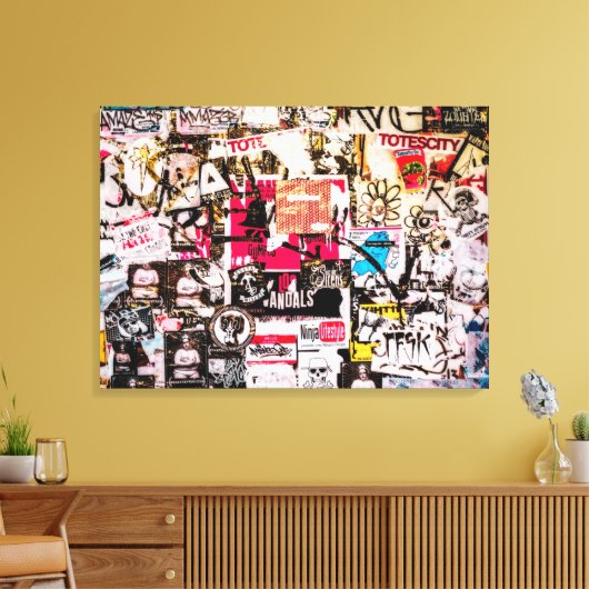 Toile Graffiti Sticker (Insitu(Salon))