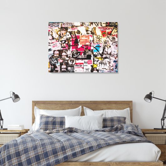 Toile Graffiti Sticker (Insitu(Chambre))