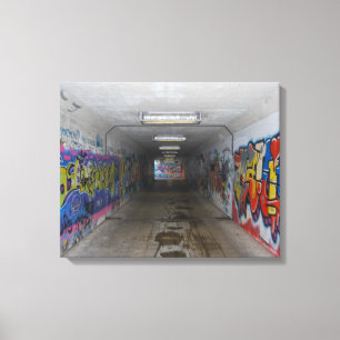 Toile Graffiti Street art, art du monde réel