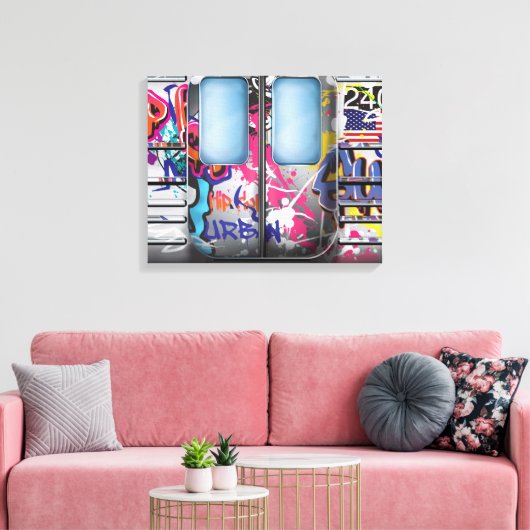 Toile Graffiti Subway (Insitu(Salon))