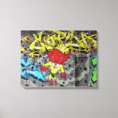Toile Graffiti Superbunny (Recto)