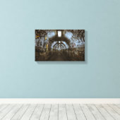 Toile Graffiti Tunnel Zone urbaine (Insitu (Plancher de Bois))