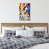 Toile Graffiti | Zazzle_Growshop. (Insitu(Chambre))