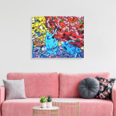 Toile Graffiti | Zazzle_Growshop. (Insitu(Salon))