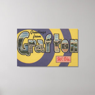 Toile Grafton, la Virginie Occidentale - grandes scènes
