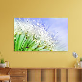 Toile Graines de Dandelion avec Droplets de Dew (Insitu(Salon))