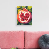 Toile Graines de grenade | Peinture de fruits (Insitu(Salon))