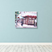 Toile Gramercy Coffee Corner, New York City (Insitu (Plancher de Bois))