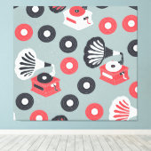 Toile Gramophone Artiste Sans Fil (Insitu (Plancher de Bois))