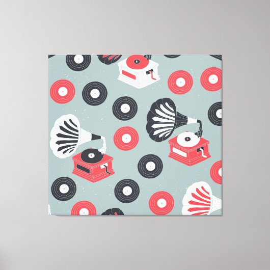 Toile Gramophone Artiste Sans Fil (Recto)