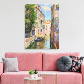 Toile Grand Canal Venice Italie Vintage voyage (Insitu(Salon))