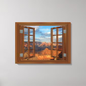Toile Grand Canyon Fab Window USA Canvas Print (Recto)
