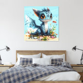 Toile Grand Dragon Œil (Insitu(Chambre))
