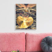 Toile Grand dragon rouge par William Blake (Insitu(Salon))