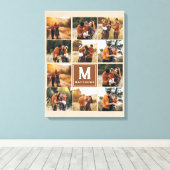 Toile Grand format de photo de famille (Insitu (Plancher de Bois))