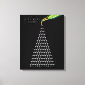 Toile grand gatsby mariage invité réserver tour champagn (Recto)