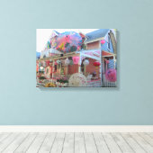 Toile Grand Illumination en rose - Vignoble de Martha (Insitu (Plancher de Bois))