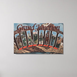 Toile Grand Junction, le Colorado - grandes scènes de