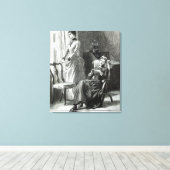 Toile Grand-mamma Severan par Leslie Keith (Insitu (Plancher de Bois))