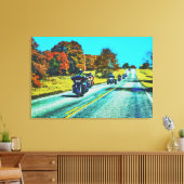 Toile Grand Moto Riders Road Trier Canvas Art (Insitu(Salon))