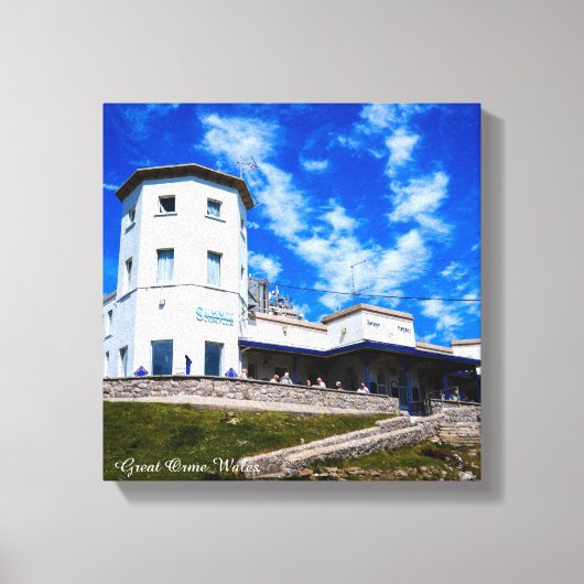 Toile Grand Orme Pays de Galles. (Recto)