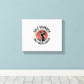 Toile Grand-père de golf comme un groupe régulier (2) (Insitu (Plancher de Bois))