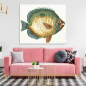 Toile Grand Poisson Coloré (Insitu(Salon))